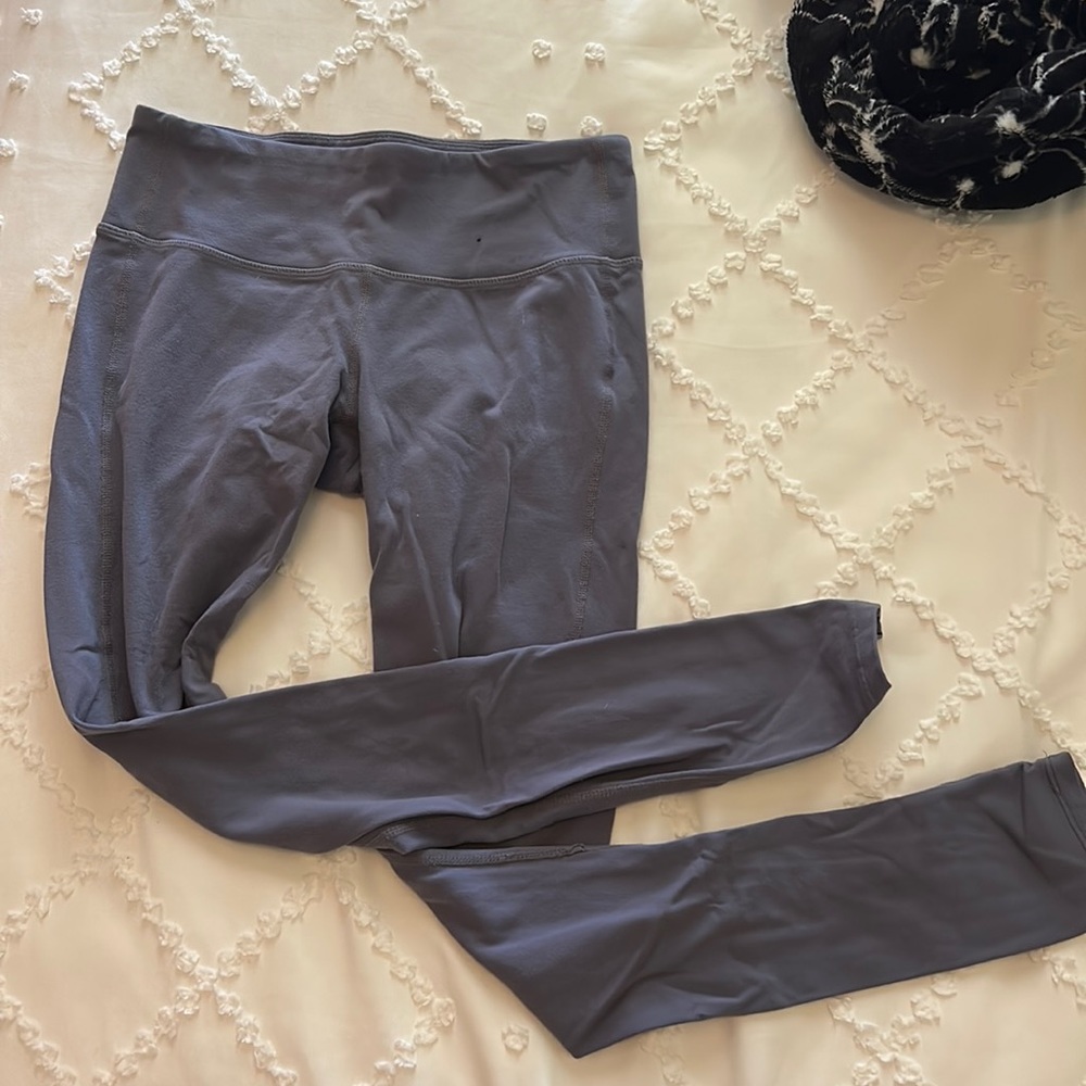 grey athleta leggings - size small